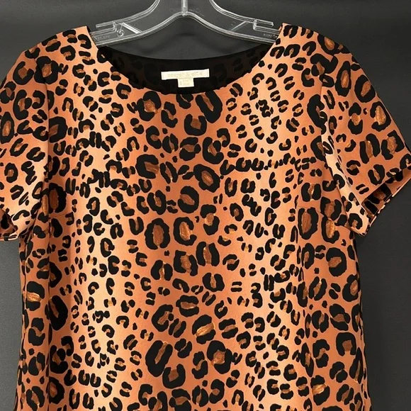 COOPER & ELLA LEOPARD PRINT DRESS - Picture 2 of 8